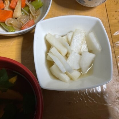 本当に出汁入らずですね。薄味で美味しかったです。